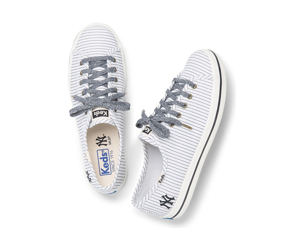 Zapatillas Keds Mujer Blancas - Kickstart Mlb® - 905-SHCITL